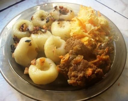 Kluski z dziurką Kluski z dziurką