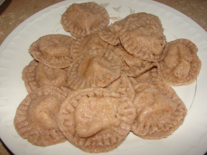 Kluski z mąki pełnoziarnistej Kluski z mąki pełnoziarnistej