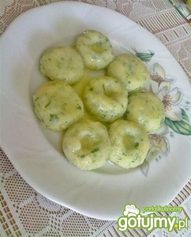 Kluski z pietruszką