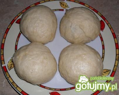 Kluski z różą Kluski z różą