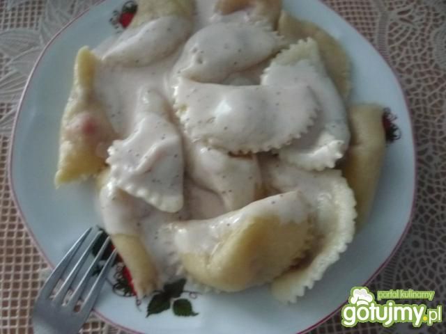 Kluski z truskawkami Kluski z truskawkami