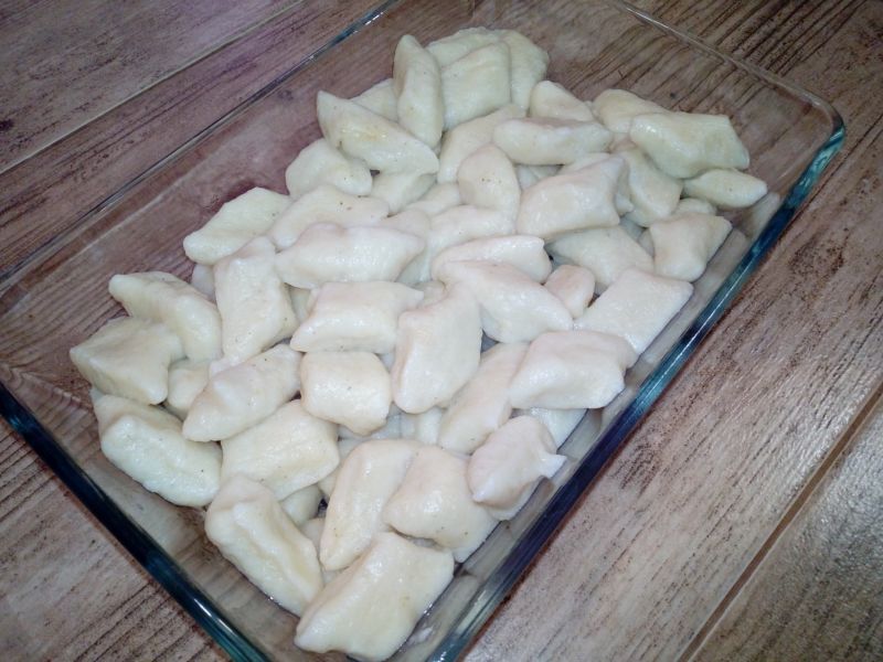 Kluski ziemniaczano-jaglane Kluski ziemniaczano-jaglane