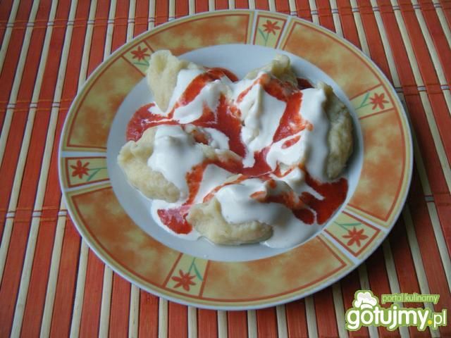 Knedle truskawkowo-serowe