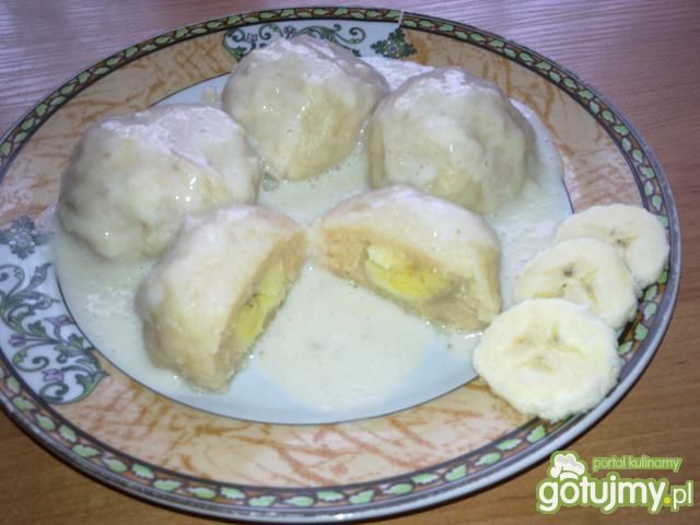Knedle z bananami Knedle z bananami