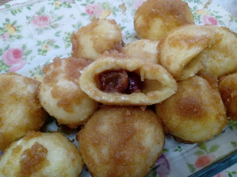 Knedle z czereśniami Knedle z czereśniami