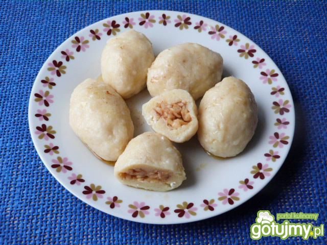 Knedle z jabłkami i cynamonem