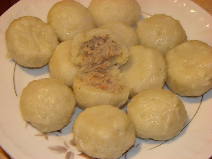 Knedle z mięsem Knedle z mięsem