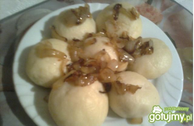 Knedle z pieczarkami. Knedle z pieczarkami.