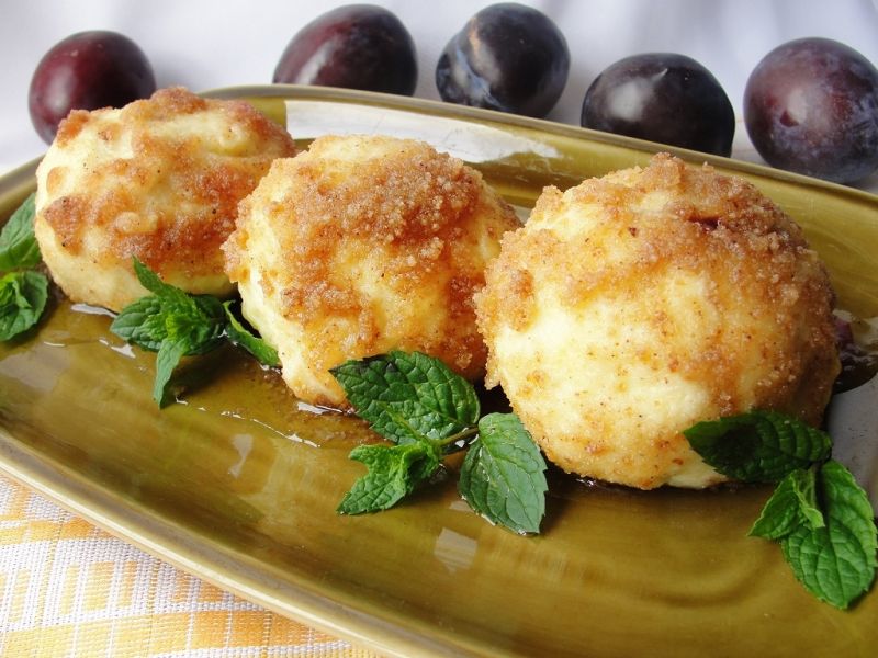 Knedle z śliwkami Knedle z śliwkami