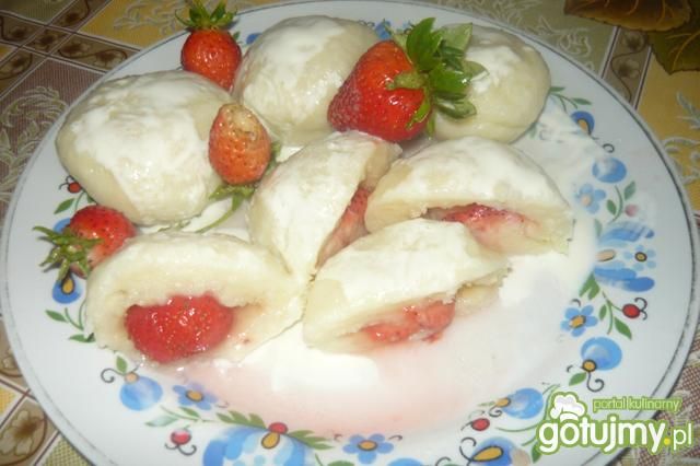 Knedle z truskawkami inaczej Knedle z truskawkami inaczej