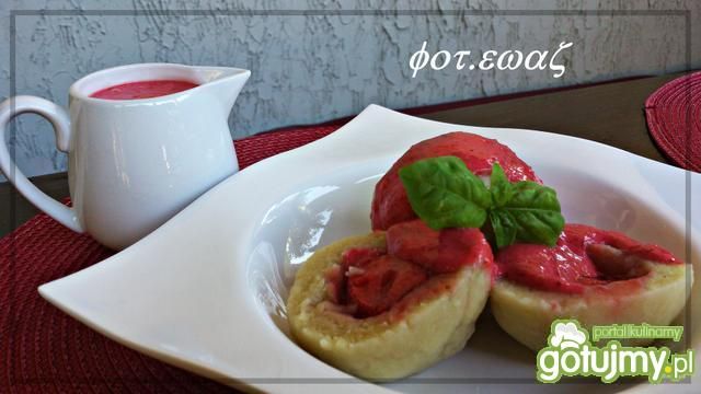 Knedle z truskawkami według Zewy