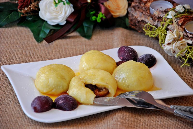 Knedle ze śliwkami Knedle ze śliwkami