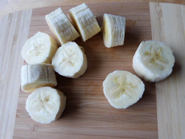 Knedle ziemniaczane z bananami
