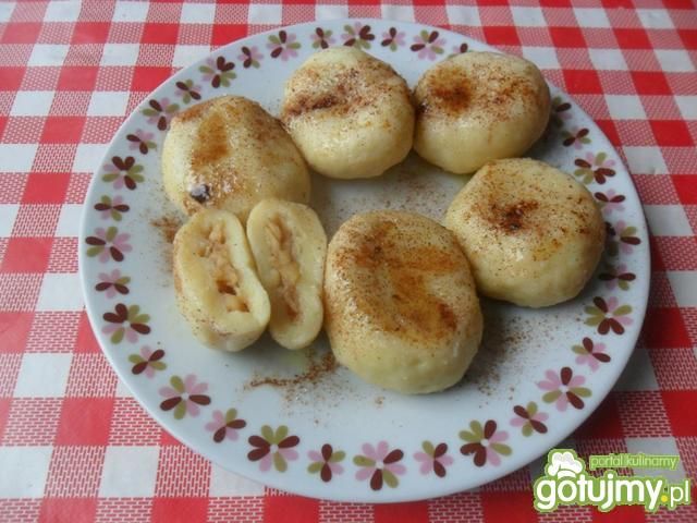 Knedle ziemniaczane z jabłkami Knedle ziemniaczane z jabłkami