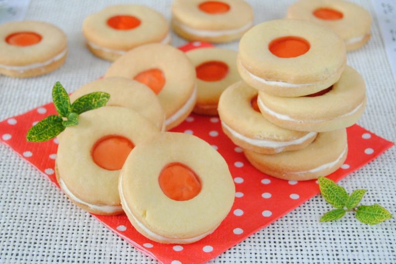 Kocie oczka z galaretką