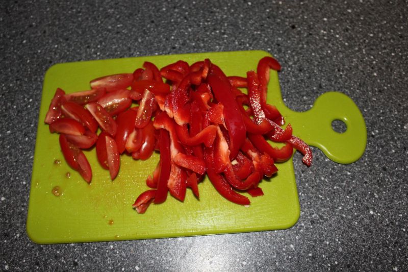 kokardki pod pomidorowo serową pierzynką