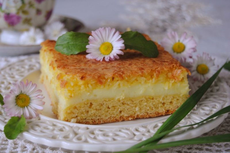 Kokosowa kremówka Kokosowa kremówka