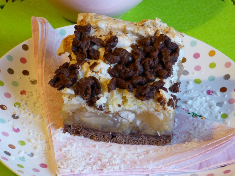 Kokosowa szarlotka Kokosowa szarlotka