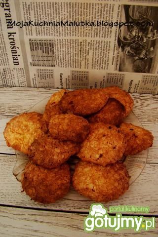 Kokosowe chrupaczki z płatków ryżowych  Kokosowe chrupaczki z płatków ryżowych