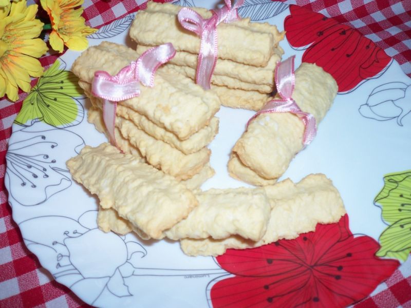 Kokosowe ciasteczka maszynkowe Kokosowe ciasteczka maszynkowe