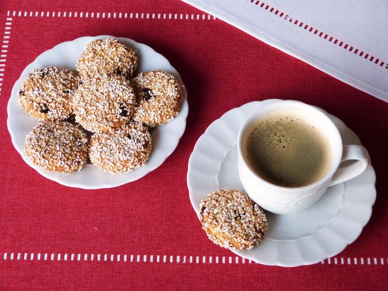 Kokosowe ciasteczka z amarantusem Kokosowe ciasteczka z amarantusem