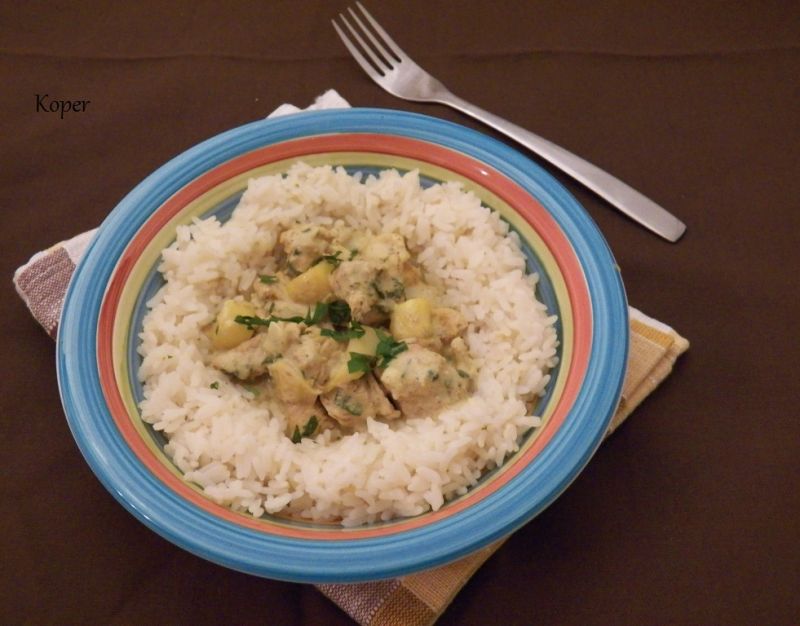 Kokosowe curry z indykiem i mango