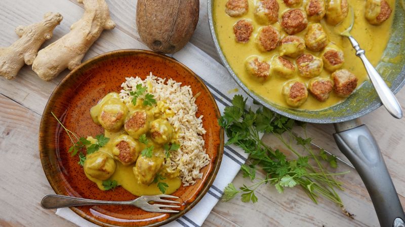 Kokosowe curry z kurczakiem