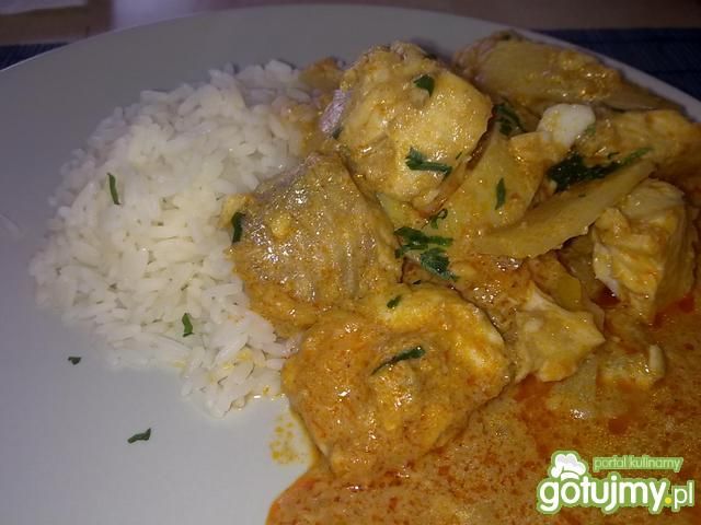 Kokosowe curry z ryby Kokosowe curry z ryby