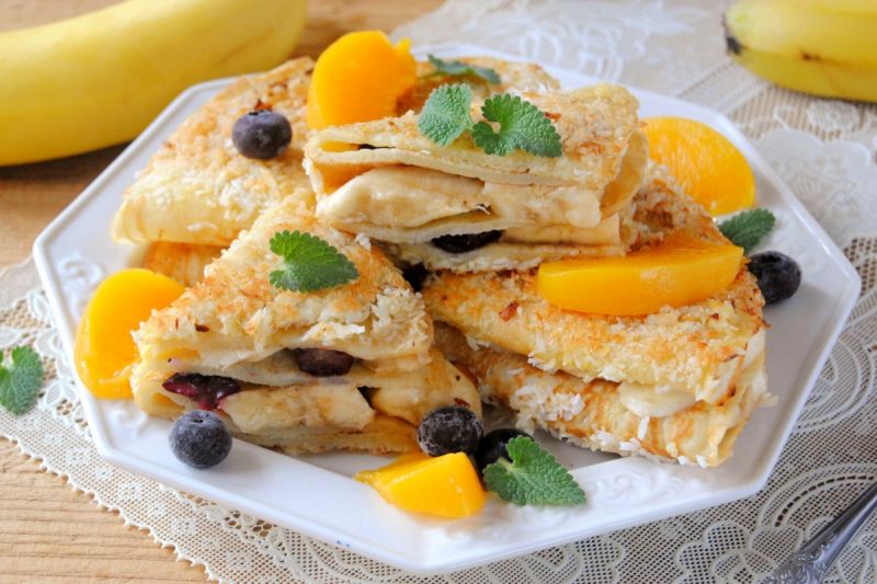 Kokosowe krokiety na słodko