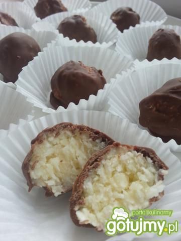 Kokosowe kuleczki w czekoladzie