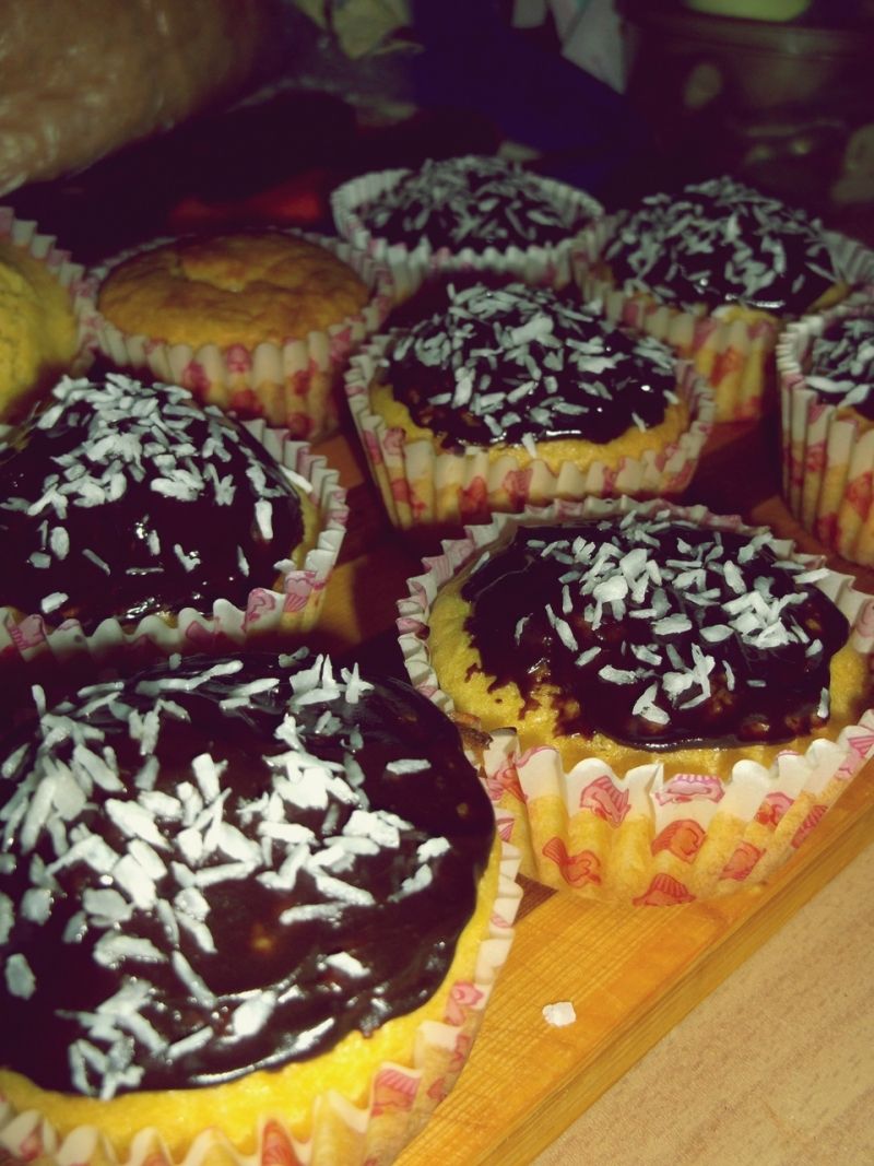 Kokosowe muffinki  Kokosowe muffinki