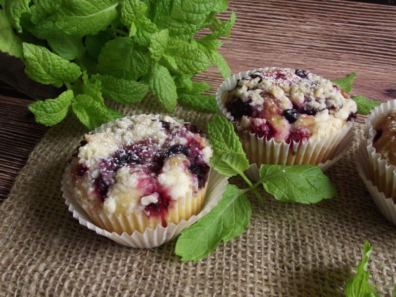Kokosowe muffiny wieloowocowe Kokosowe muffiny wieloowocowe