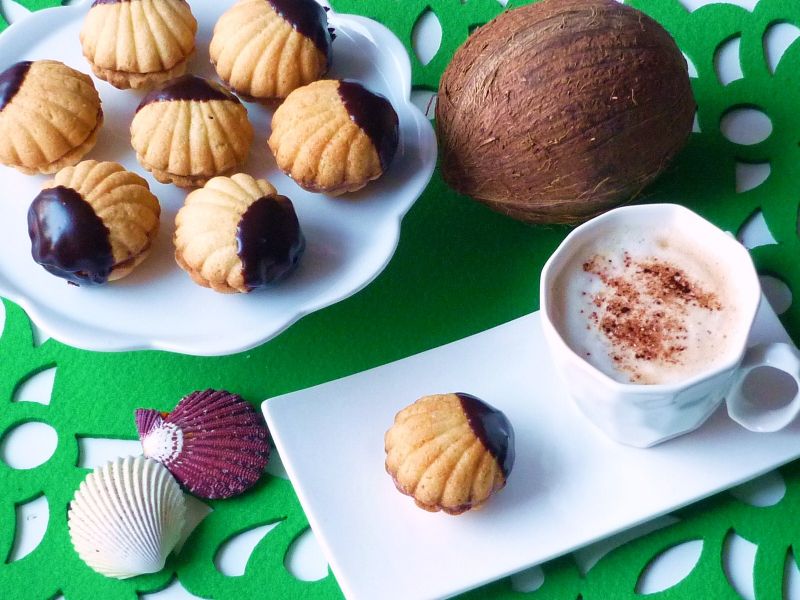 Kokosowe muszelki z niespodzianką