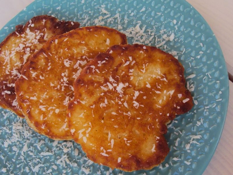 Kokosowe pancakes