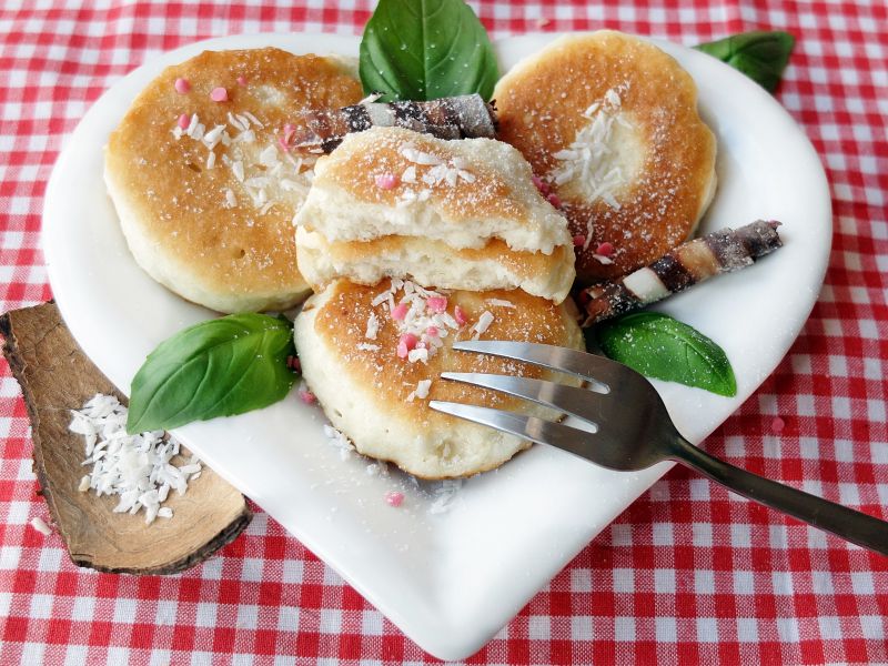 Kokosowe placuszki z białek