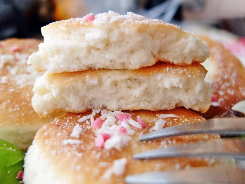 Kokosowe placuszki z białek