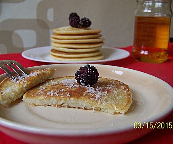 Kokosowe placuszki z kaszy manny