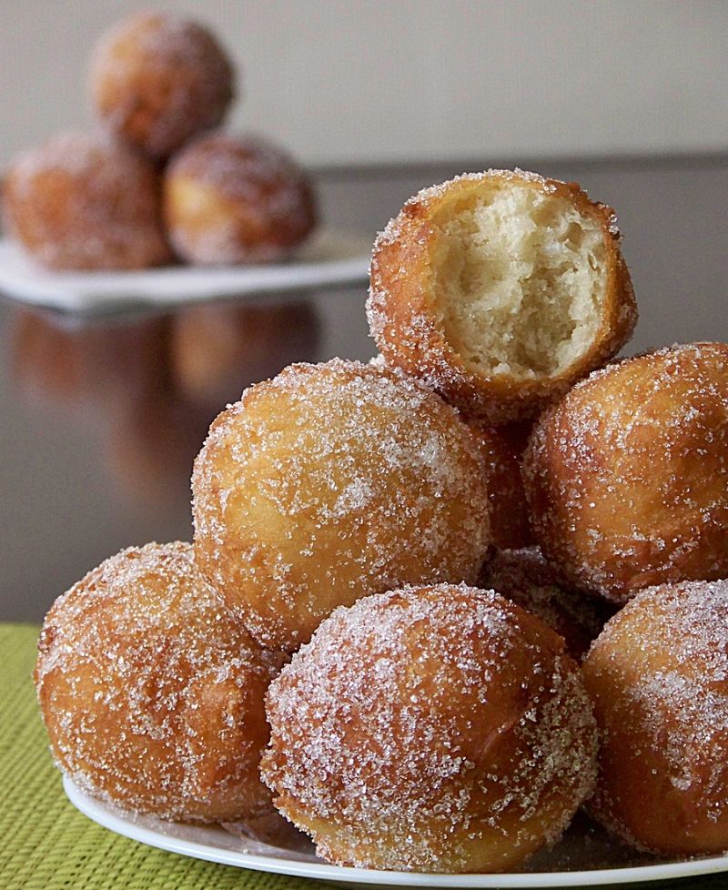 Kokosowe puff-puff (Afrykańskie pączki kokosowe)