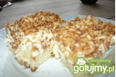 Kokosowo-ananasowe ciasto