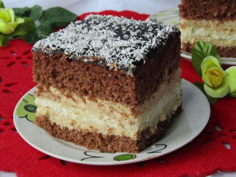 Kokosowo- cappuccinowa Pychotka