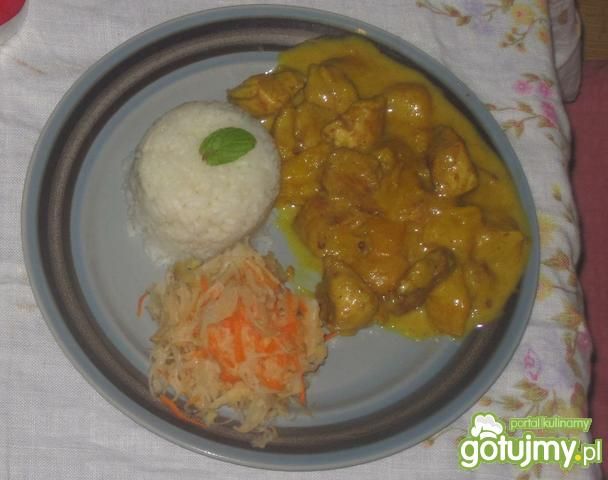Kokosowy kurczak curry Kokosowy kurczak curry