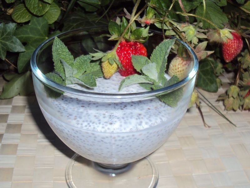 Kokosowy pudding z chia