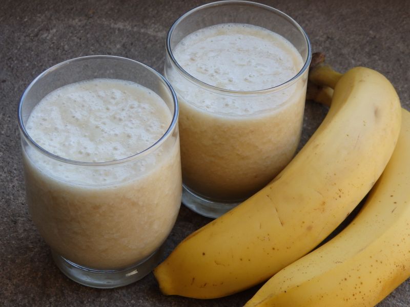 Koktajl bananowo-jabłkowy Koktajl bananowo-jabłkowy