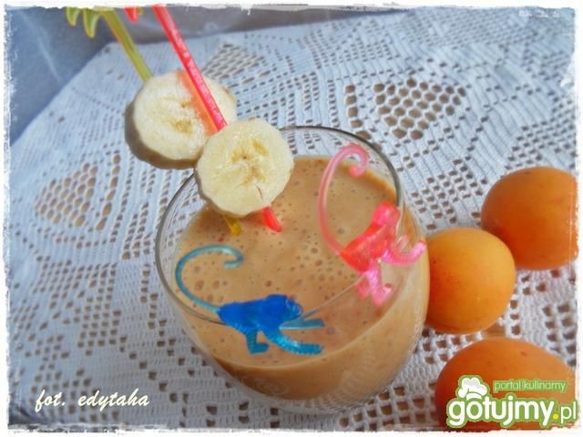 Koktajl bananowo-morelowy Koktajl bananowo-morelowy