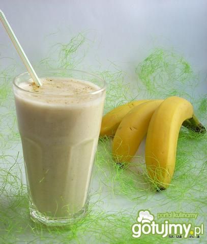 Koktajl bananowo - sojowy 