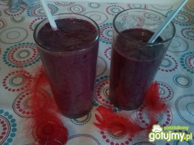 Koktajl borówkowo - jagodowy Koktajl borówkowo - jagodowy