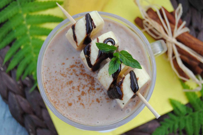 Koktajl czekoladowo- bananowy Koktajl czekoladowo- bananowy