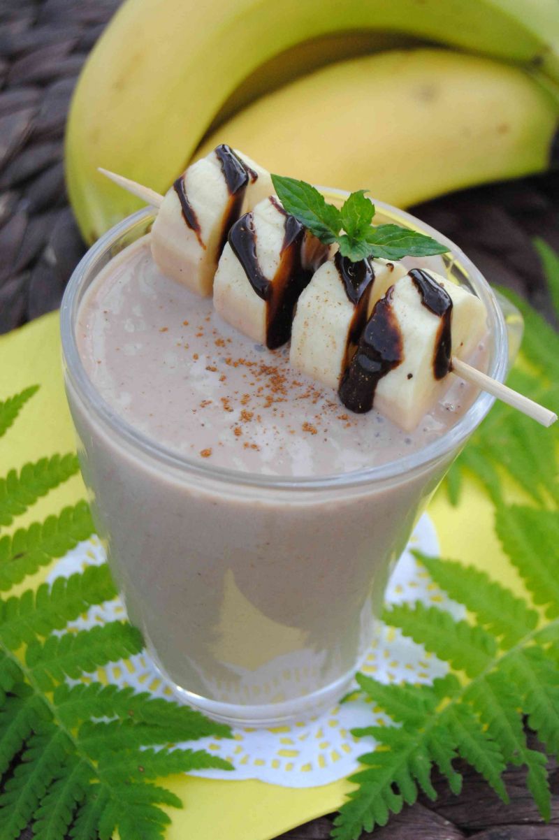 Koktajl czekoladowo- bananowy Koktajl czekoladowo- bananowy