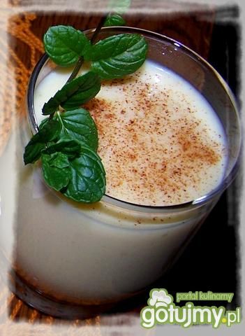 Koktajl jogurtowo-jabłkowy z herbatą