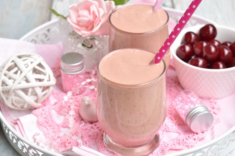 Koktajl jogurtowo-wiśniowy